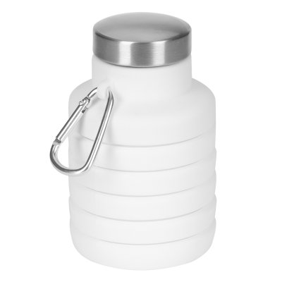 MONTANA, sklopiva boca za vodu, 500 ml, bela