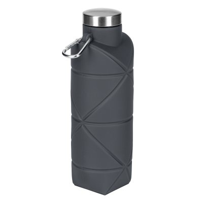 ADLER, sklopiva boca za vodu, 700 ml, tamno siva