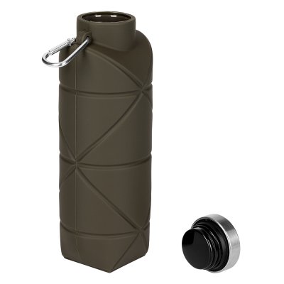 ADLER, sklopiva boca za vodu, 700 ml, maslinasta