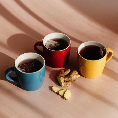 BERRY, keramička šolja, 300 ml, plava