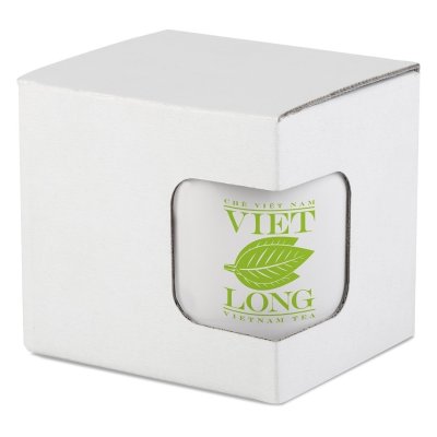 GIFTY, poklon kutija za šolju, bela