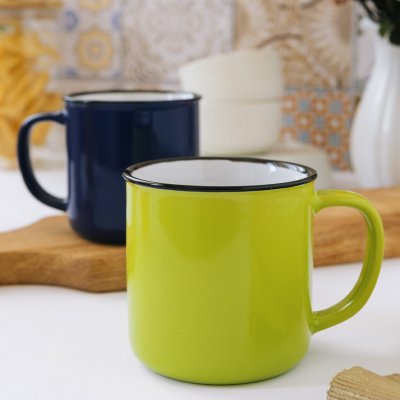 BETTY, keramička šolja, 250 ml, plava