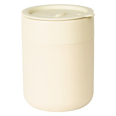 JONA, keramička šolja sa silikonskom navlakom, 340 ml, bež