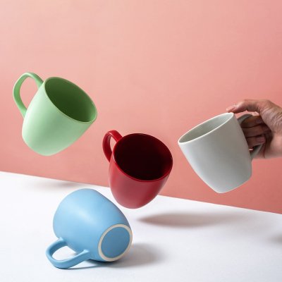 FLORENCE, keramička šolja, 420 ml, plava