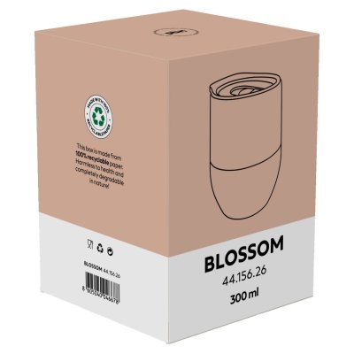 BLOSSOM, termos šolja, 300 ml, tirkizno plava