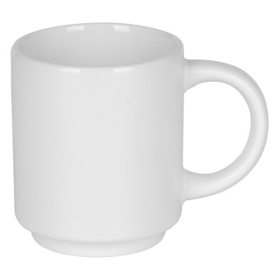 FRESCA, keramička složiva šolja, 180 ml, bela