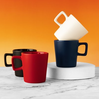 CHAI, keramička šolja, 300 ml, crvena