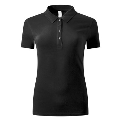 SUNNY, ženska polo majica, 180 g/m2, crna