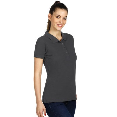 SUNNY, ženska polo majica, 180 g/m2, tamno siva