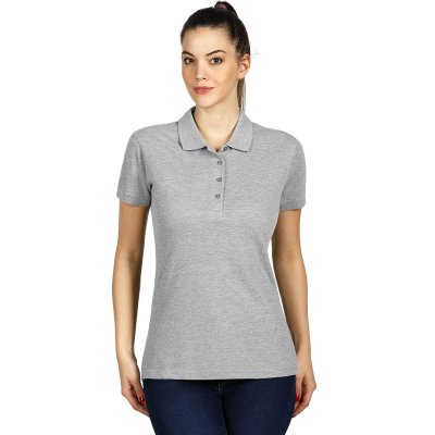 SUNNY, ženska polo majica, 180 g/m2, pepeljasta
