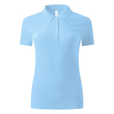 SUNNY, ženska polo majica, 180 g/m2, svetlo plava
