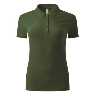 SUNNY, ženska polo majica, 180 g/m2, maslinasta