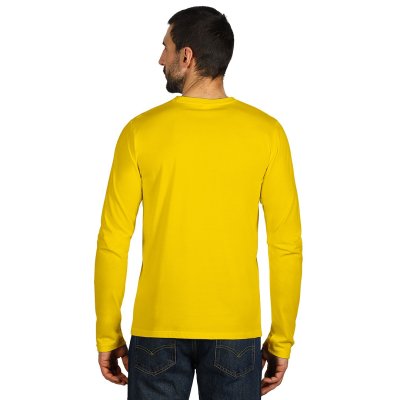 MAJOR, pamučna majica dugih rukava, 160 g/m2, žuta