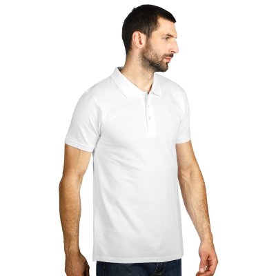 TOP GUN, polo majica, 210 g/m2, bela