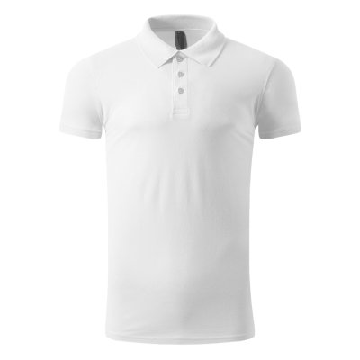 TOP GUN, polo majica, 210 g/m2, bela