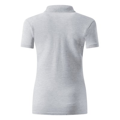 TOP GUN LADY, ženska polo majica, 210 g/m2, pepeljasta