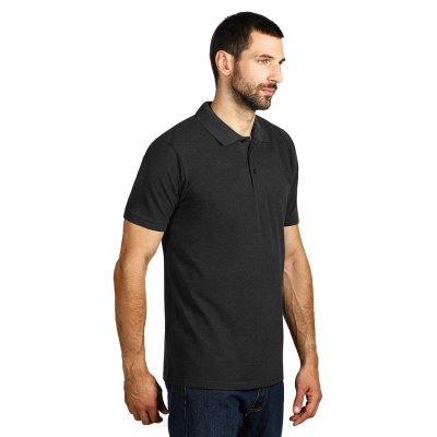 AZZURRO II, polo majica, 180 g/m2, tamno pepeljasta