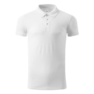 AZZURRO II, polo majica, 180 g/m2, bela