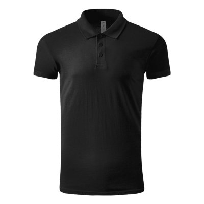 UNO, polo majica, 180 g/m2, crna