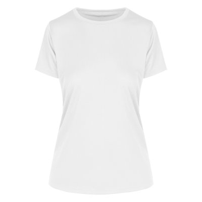 CROSSFIT LADY, ženska sportska majica kratkih rukava, 130 g/m2, bela