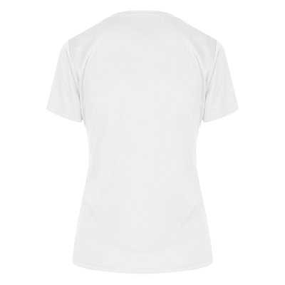 CROSSFIT LADY, ženska sportska majica kratkih rukava, 130 g/m2, bela