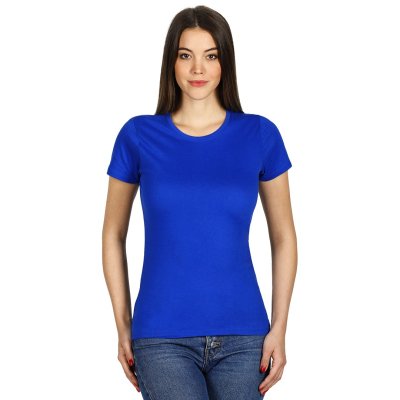 MASTER LADY, ženska pamučna majica, 150g/m2, rojal plava