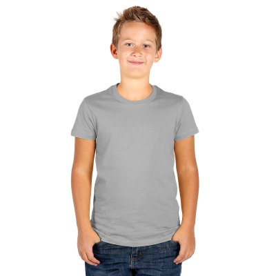 MASTER KID, dečja pamučna majica, 150 g/m2, siva