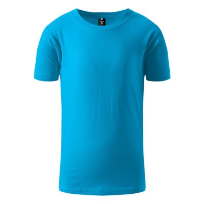 MASTER KID, dečja pamučna majica, 150 g/m2, tirkizno plava