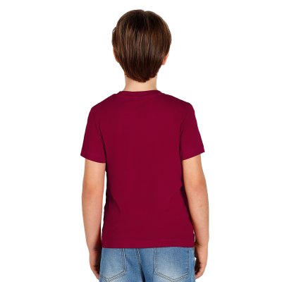 MASTER KID, dečja pamučna majica, 150 g/m2, bordo