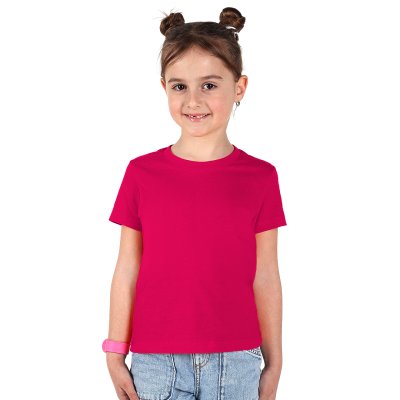 MASTER KID, dečja pamučna majica, 150 g/m2, ciklama