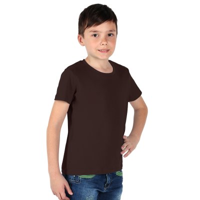 MASTER KID, dečja pamučna majica, 150 g/m2, braon