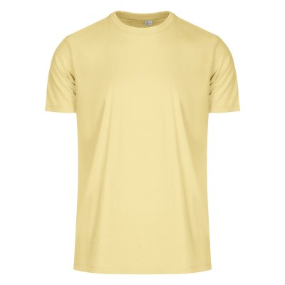 ORGANIC T, majica od češljanog organskog pamuka, 160g/m2, svetlo žuta
