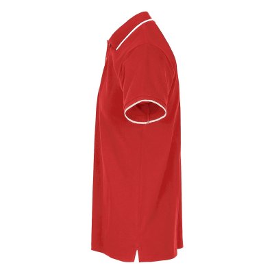 ATLANTIC, polo majica, 190 g/m2, crvena