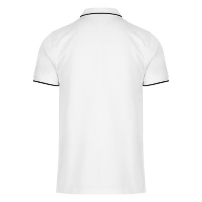 ATLANTIC, polo majica, 190 g/m2, bela