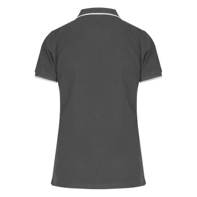 ATLANTIC LADY, ženska polo majica, 190 g/m2, tamno siva