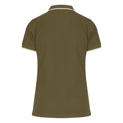 ATLANTIC LADY, ženska polo majica, 190 g/m2, maslinasta