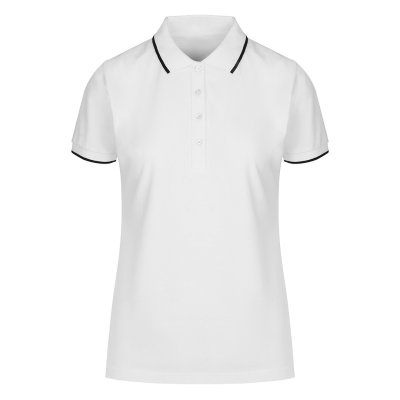 ATLANTIC LADY, ženska polo majica, 190 g/m2, bela