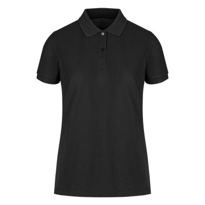 GO GREEN LADY, ženska polo majica, 180 g/m2, crna