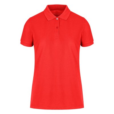 GO GREEN LADY, ženska polo majica, 180 g/m2, crvena