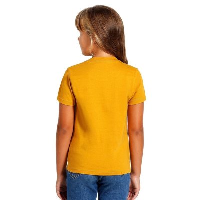 TERRA KID, dečja majica od organskog pamuka, 150g/m2, senf žuta