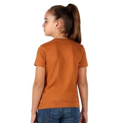 TERRA KID, dečja majica od organskog pamuka, 150g/m2, svetlo braon