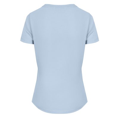 TARGET V LADY, ženska pamučna majica, v-izrez, 160 g/m2, svetlo plava