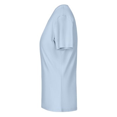 TARGET V LADY, ženska pamučna majica, v-izrez, 160 g/m2, svetlo plava