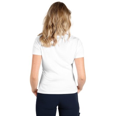 TARGET V LADY, ženska pamučna majica, v-izrez, 160 g/m2, bela