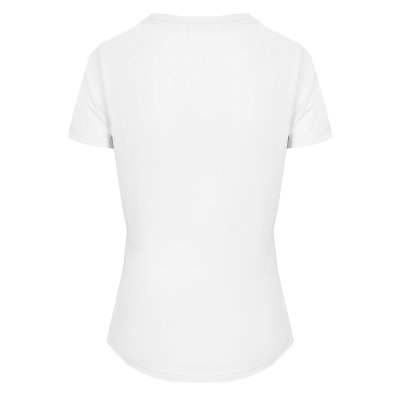 TARGET V LADY, ženska pamučna majica, v-izrez, 160 g/m2, bela