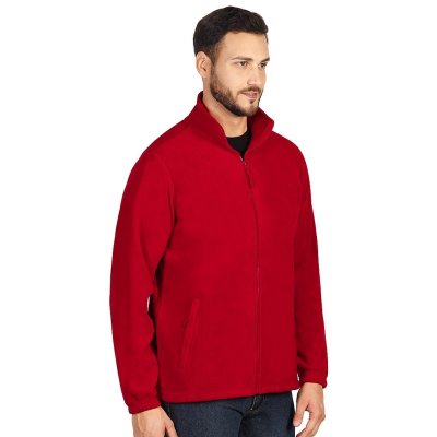 POLARIS, dukserica od brušenog polara, 280 g/m2, crvena