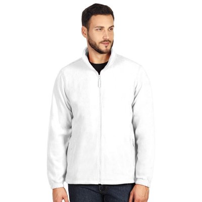 POLARIS, dukserica od brušenog polara, 280 g/m2, bela