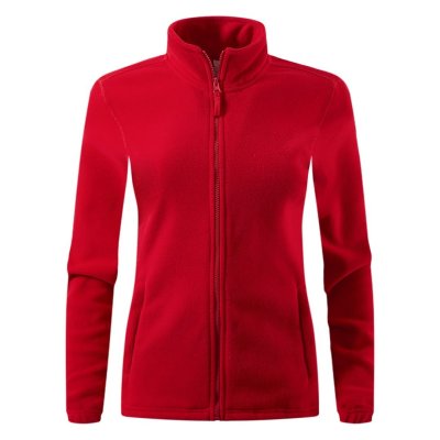 POLARIS LADY, ženska dukserica od brušenog polara, 280 g/m2, crvena