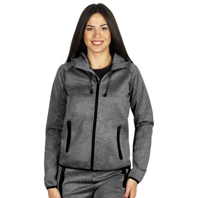 COOPER LADY, ženska dukserica sa kapuljačom, 280 g/m2, pepeljasta