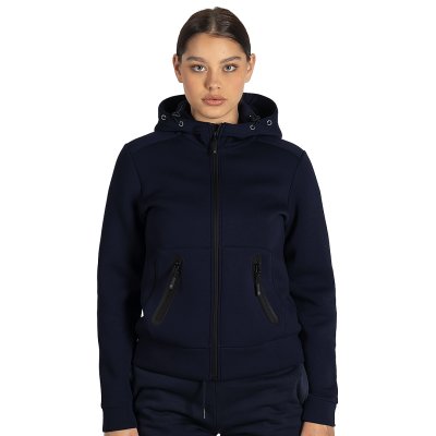 CAMERON LADY, ženska dukserica sa kapuljačom, 380 g/m2, plava